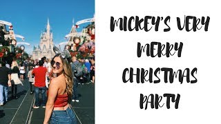Mickey&#39;s Very Merry Christmas Party VLOG