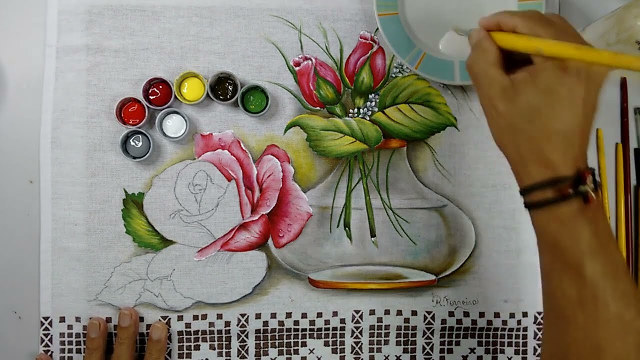 Roberto Ferreira - Vamos Pintar Rosas Reflexos e Acabamentos