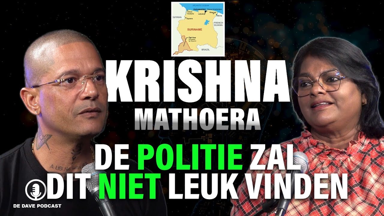 Er Wordt Geschoten In Het Binnenland - Krishna Mathoera - De Dave Podcast (S4 E22)