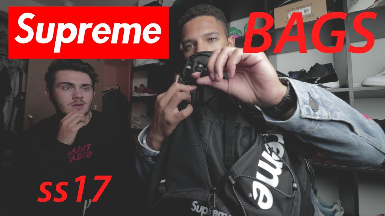 Supreme SS17 Waist Bag, Backpack, & Duffle Bag! Review + Quick Look