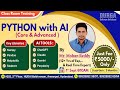 PYTHON with AI (CORE &amp; ADVANCED) Class Room Training @ DURGASOFT