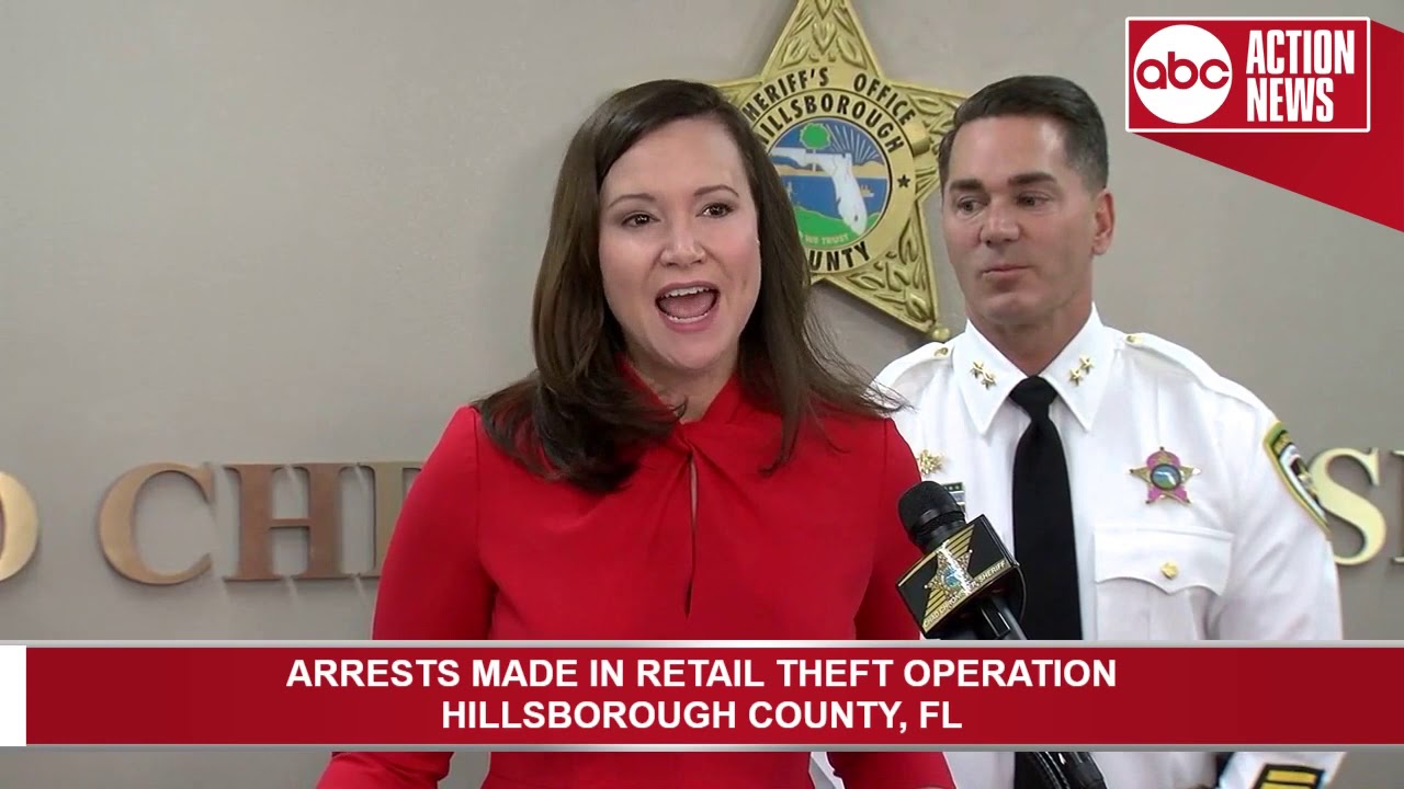 Several organized retail thieves arrested in Hillsborough County ...