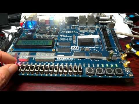 DE2-115 16x4 Priority Encoder