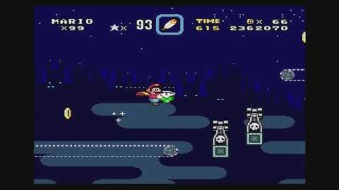 Super Mario World The Second Reality Project Gravity Control normal exit