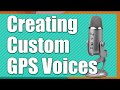 Create Custom GPS Voices with free Garmin Voice Studio