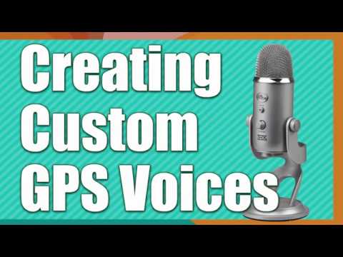 Create GPS Voices with free Garmin Studio - YouTube