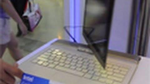 Intel Cedar Trail Atom Processor COMPUTEX 2011! New Design Netbook 