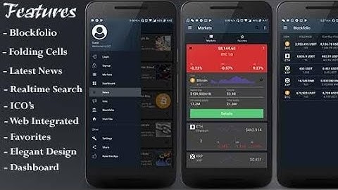Cryptocurrency Tracker Android App Source Code ll Flutter App