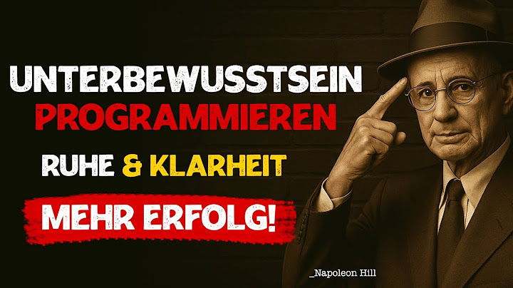 Trainiere deinen Geist, in jeder Situation ruhig zu bleiben | Napoleon Hill