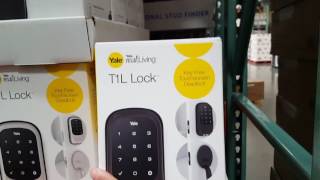 Costco! Yale Electric Key Free Door Dead bolt Lock ( T1L LOCK) - $99