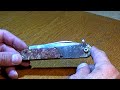 Ремонт старого рыбацкого ножа Restoration of an old knife