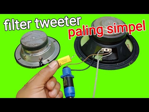 Cara Mudah Membuat Crossover Pasif Tweeter Youtube