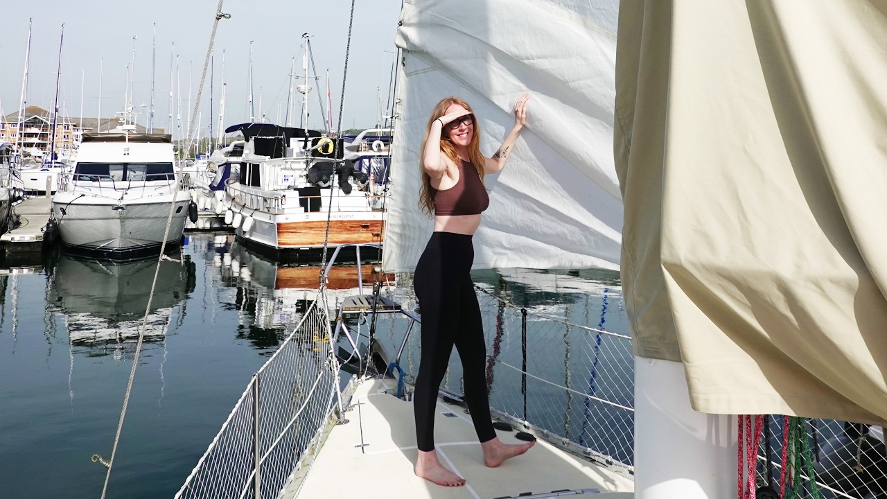 Getting Ready for our Very First Sail on England’s South Coast!