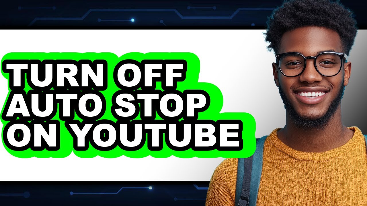 How to Turn Off Auto Stop on Youtube (easy Method) - YouTube