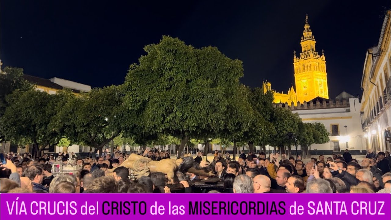 Vía Crucis del CRISTO de las MISERICORDIAS de la Hermandad de Santa Cruz 2025