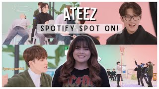 It's a mess! | ATEEZ shows their best model walkㅣSpotify Spot ON! (Part 2 + Behind) REACTION