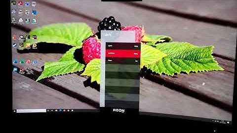 AOC PD27 Menu System (OSD)