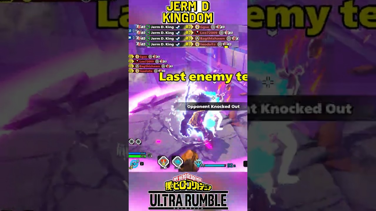 Overhaul ACE Endgame! ♠️ | My Hero Ultra Rumble