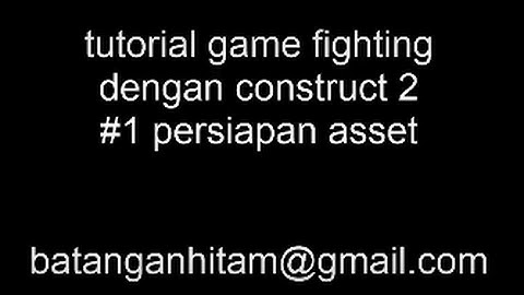 construct 2  tutorial game fighting #1 preparing asset