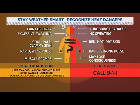 How to stay safe during the extreme heat - YouTube