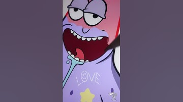 Procreate • Patrick Star • #procreate #drawing #shorts #shortsvideo  #digitalart #satisfying