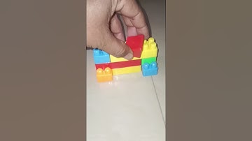 Building Block Toy Bus🧨 Building Block Games #shortvideo #shorts