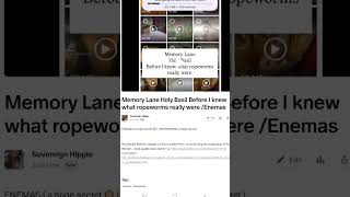 Memory Lane Holy Basil ..Before I knew what ropeworms really were..