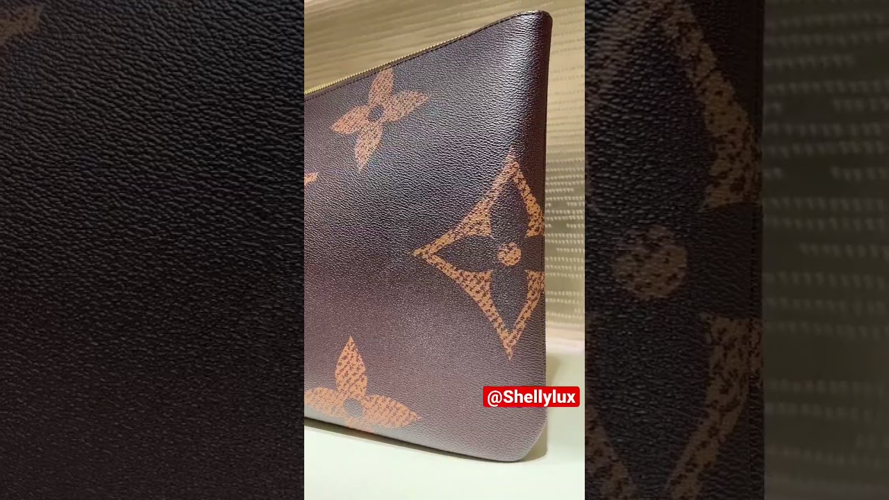 louis vuitton xl pochette cles monogram