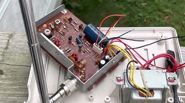 27.195 MHz Beacon Test Signal Audio in AM and FM modes - RadioShack 27MHz Pager "Pager Beacon"