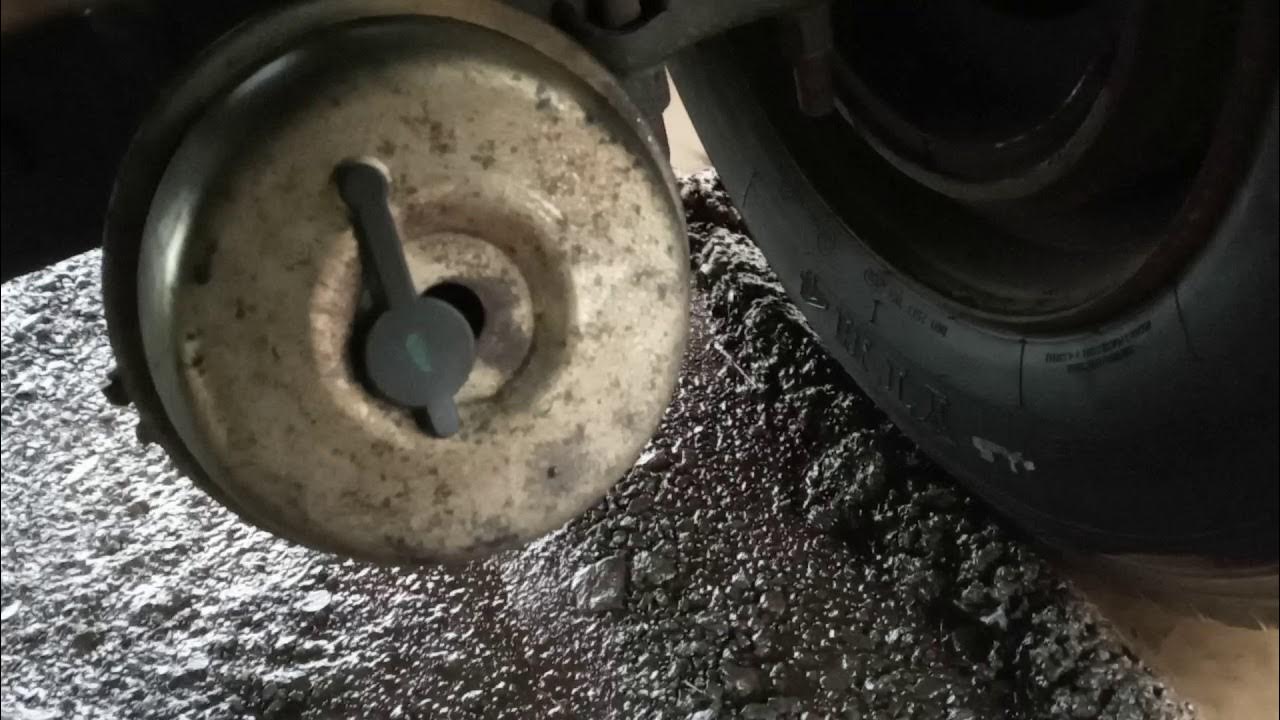 how to release stuck air brakes (caging) - YouTube