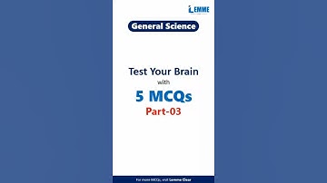 General Science MCQs Part 03 | ETEA Test Preparation | CT, PST, CT-IT, AT | Lemme Clear