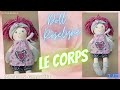 Couture dbutant poupe chiffon doll roselyne friousse corps  accessoires boneca de pano rag doll