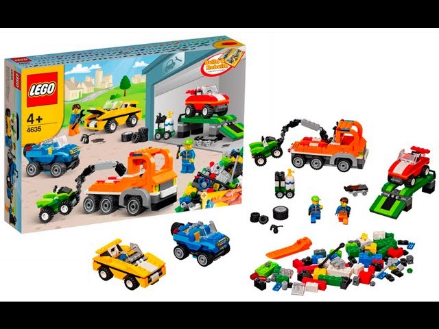 How To Build Lego -LEGO Bricks & More 4635 with Vehicles 2 Of 2 Instructions - YouTube