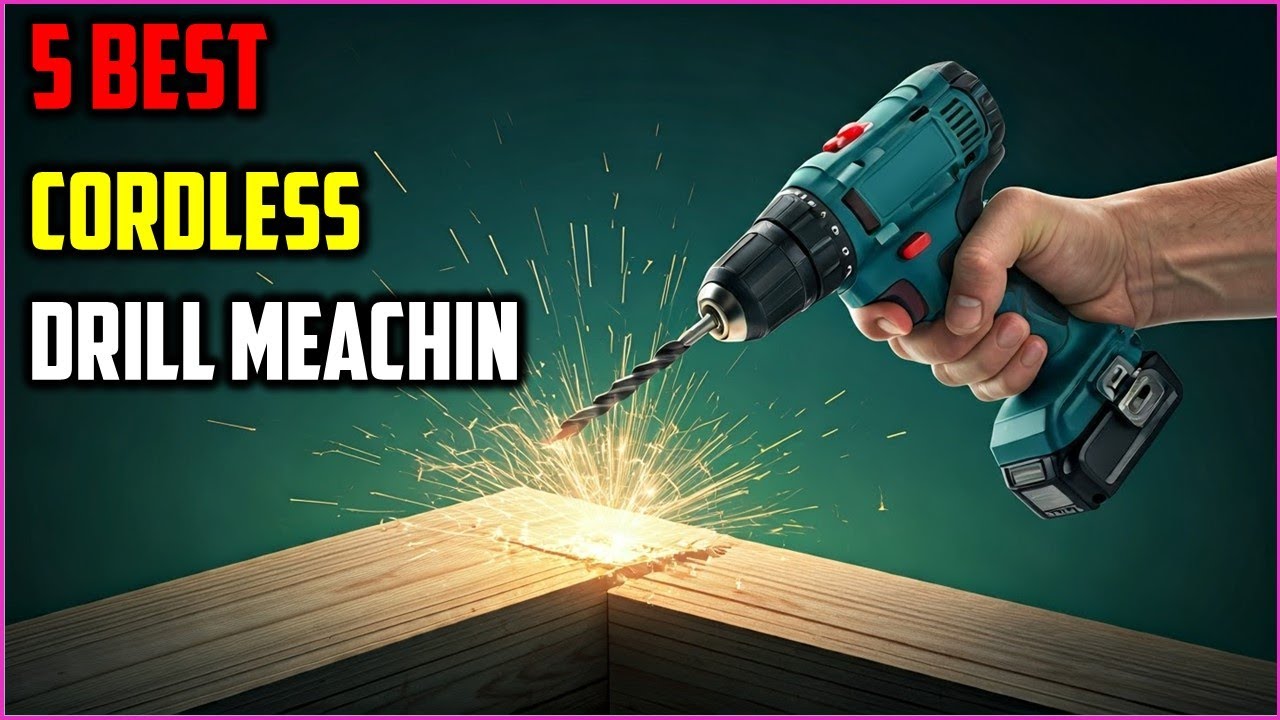 The best Cordless drill Of 2025 | Top 5 best drill machine for home use ...