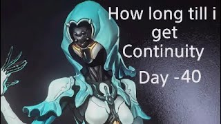 warframe how long till i get Continuity Day - 40