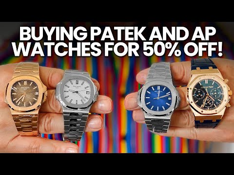 Buying AP and Patek Philippe watches for 50% OFF!!