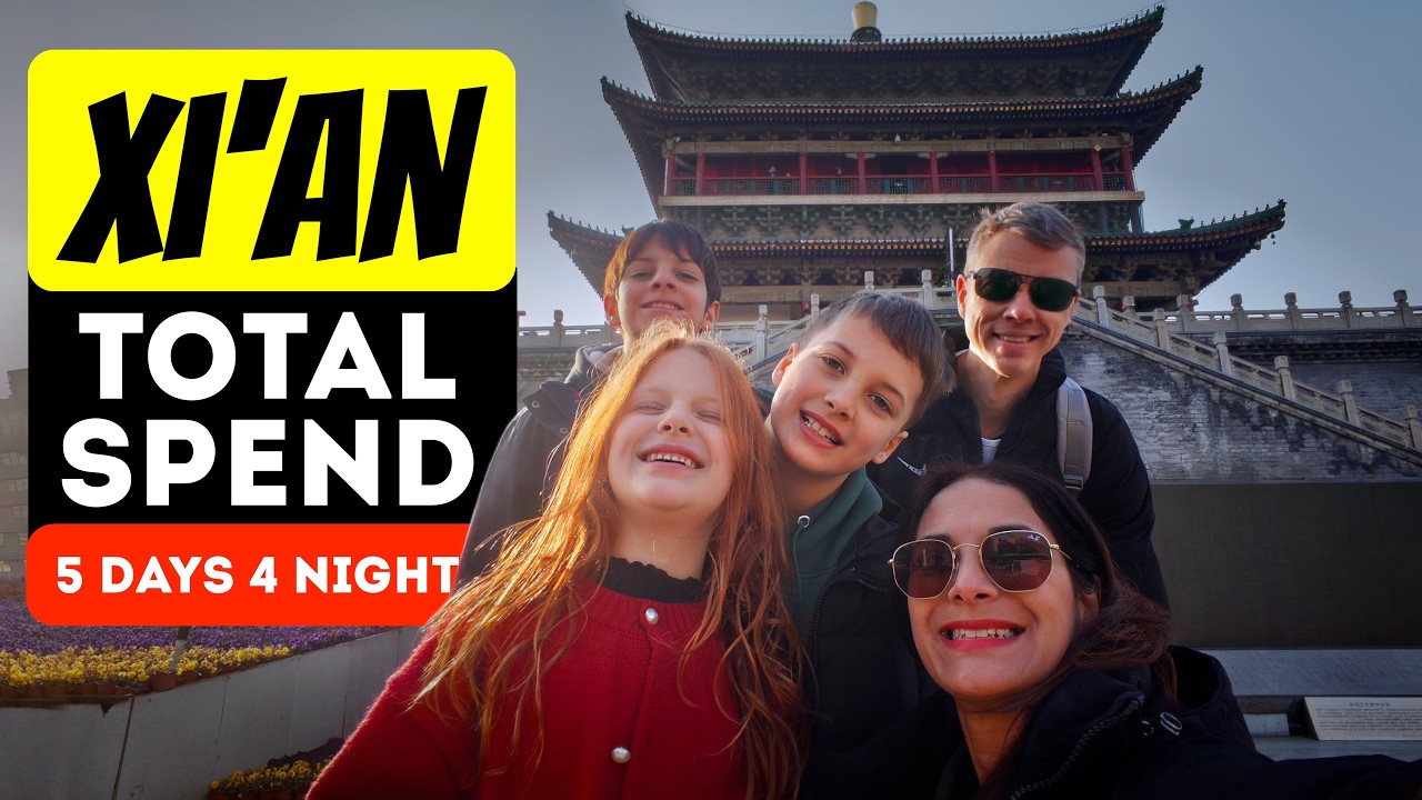 Я свозил свою семью в Сиань на 5 дней… Вот сколько это стоило на самом деле.