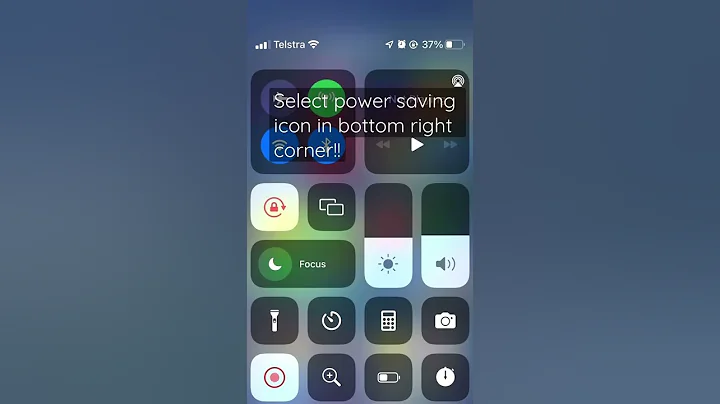 How to turn on power saving mode on iPhone!!! #shorts #howto #iphone