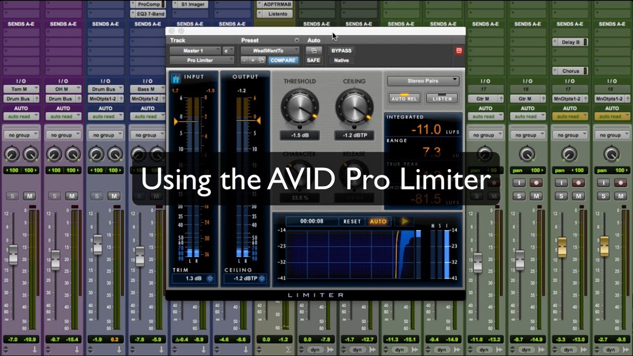 Part 3 Mastering Music: Limiting for loudness