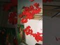 paano gumawa ng cherry  blossoms craft with sanga ng kahoy