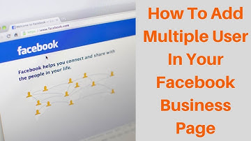 How to add multiple user in your facebook business page