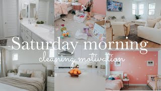 NEW ✨ SATURDAY MORNING CLEANING MOTIVATION || HOUSE RESET || CLEAN WITH ME 2024