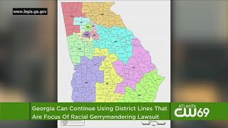 Georgia Can Use Redrawn Lines Amid Redistricting Challenge