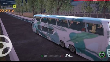 Bus simulator MAX ( Android iOS game ) HIGHWAY DRIVING Gameplay