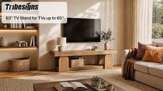 Warm Farmhouse TV Console for Living Room Refresh 📺 - QQ0062 screenshot 4