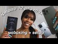 Iphone 12 pro max unboxing  setup  heyitsbri