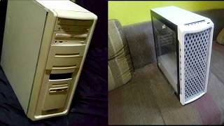 : Case Mod PC - Modificac~ao em computador antigo -    