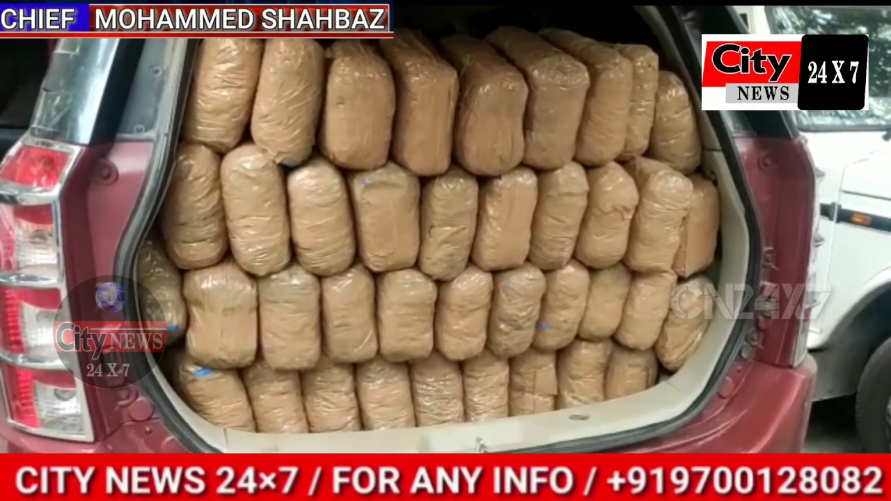 Hyd East zone task force police raid and seized 400 kg ganja 2 cars and arrest 6 mandi to Shalibanda