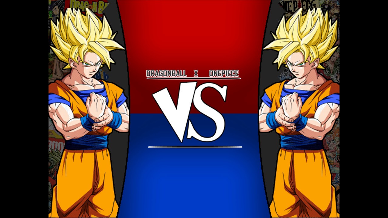 Dragon Ball Z Vs. One Piece Mugen Screenpack Progress 2 YouTube