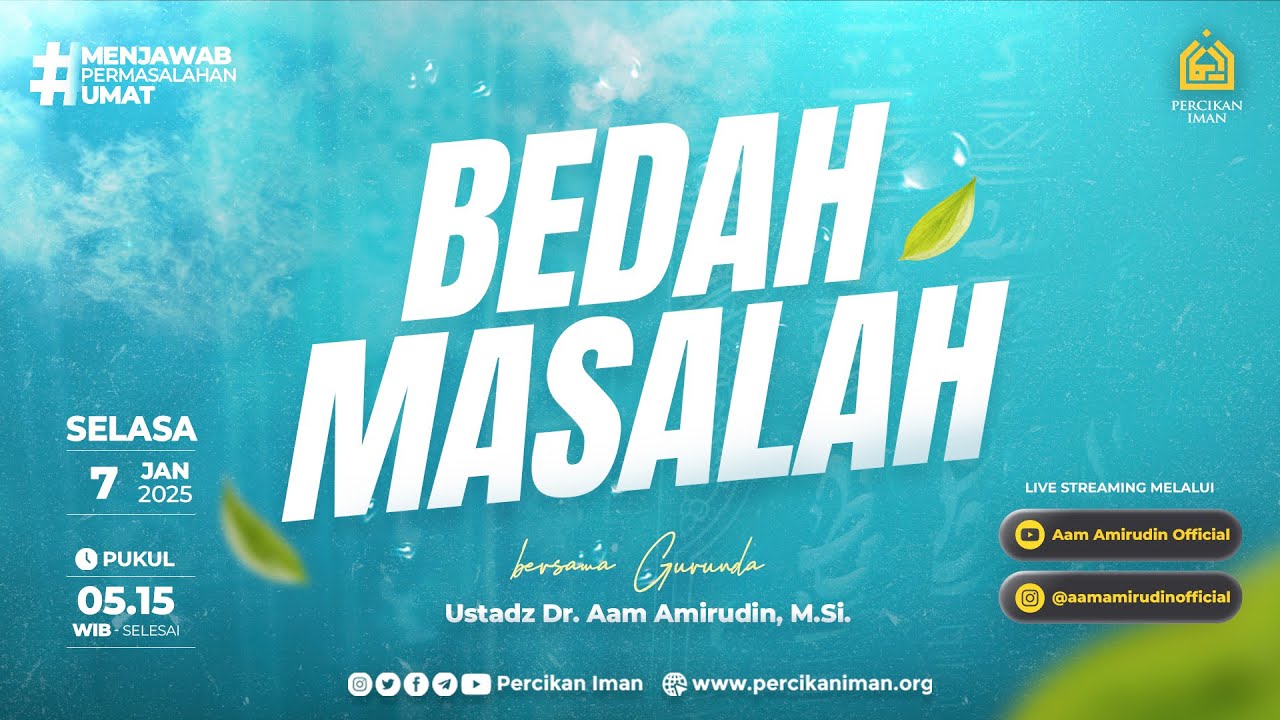 [LIVE] Bedah Masalah I Selasa, 7 Januari 2025